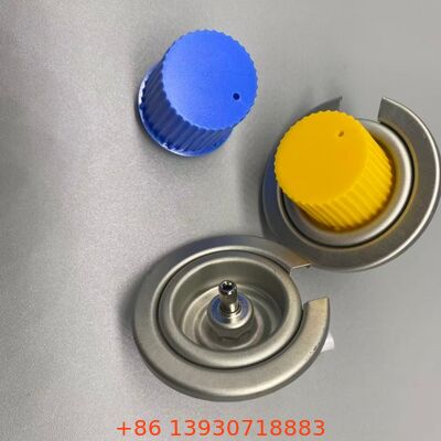 1-इंच आउटडोर कुकिंग स्टोव वाल्व लाल सुरक्षा कवर के साथ