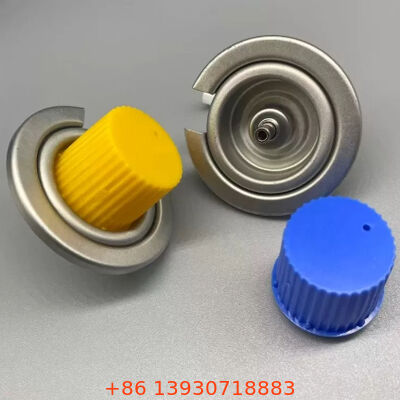 1-Inch Industrial-Grade Outdoor Stove Gas Valve with Red Safety Cap