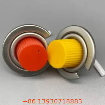 पोर्टेबल स्टोव्हसाठी 1-इंच गंज-प्रतिरोधक ब्यूटेन गॅस व्हॉल्व्ह, वर्धित लीक संरक्षणासह