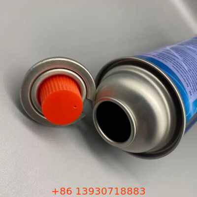 पुनः भरने योग्य ईंधन प्रणालियों के लिए नियंत्रित प्रवाह 1-इंच टिनप्लेट ब्यूटेन वाल्व