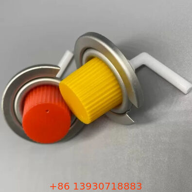 नियंत्रित वितरण के लिए सटीक टिनप्लेट 1-इंच ब्यूटेन रिफिल वाल्व