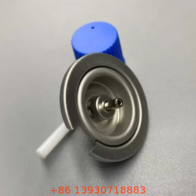 नियंत्रित वितरण के लिए सटीक टिनप्लेट 1-इंच ब्यूटेन रिफिल वाल्व