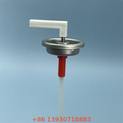 व्यावसायिक स्थानों में निरंतर सुगंध रिलीज के लिए एक इंच टिनप्लेट मीटरीकृत एरोसोल वाल्व