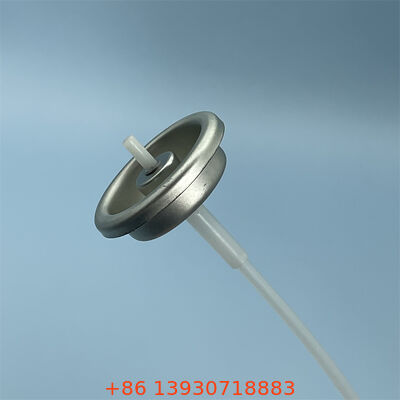 1 इंच मापा एयरोसोल वाल्व मापा वितरण प्रणाली और अनुकूलन योग्य actuator रंग के साथ