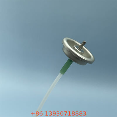 लीक प्रतिरोध के लिए धातु स्टेम और समायोज्य स्प्रे दर के साथ प्रिसिजन मीटरीड एयरोसोल वाल्व