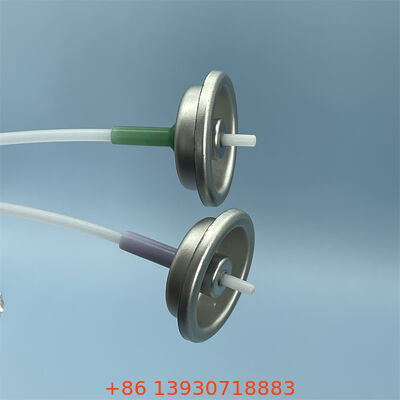 1 इंच मापा एयरोसोल वाल्व मापा वितरण प्रणाली और अनुकूलन योग्य actuator रंग के साथ