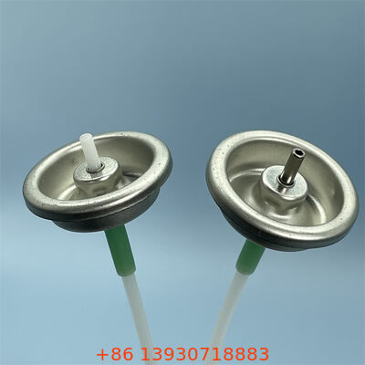 1-Inch Metered Aerosol Valve with Plastic Stem for Chemical-Resistant Precision Dispensing