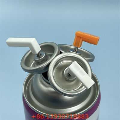 व्यावसायिक स्थानों में निरंतर सुगंध रिलीज के लिए एक इंच टिनप्लेट मीटरीकृत एरोसोल वाल्व