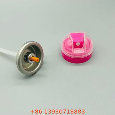 लीक-प्रूफ डिजाइन, स्टेनलेस स्टील स्प्रिंग और अनुकूलन योग्य डिप ट्यूब लंबाई के साथ डिओडोरेंट बॉडी स्प्रे के लिए प्रेसिजन एयरोसोल वाल्व