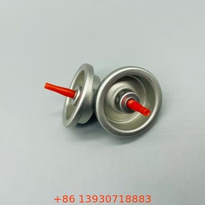 रिफिल कैन के लिए उच्च परिशुद्धता 1 इंच प्लास्टिक स्टेम ब्यूटेन लाइटर गैस एरोसोल वाल्व
