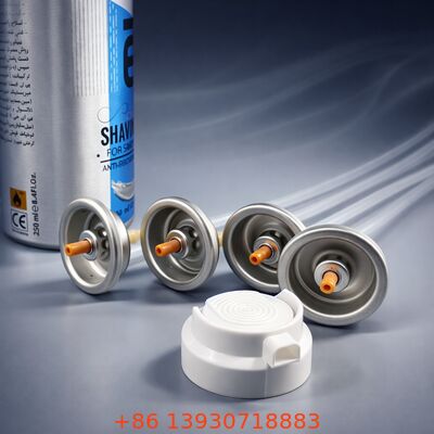 रिसाव प्रतिरोधी डिजाइन के साथ स्वच्छ-वितरण शेविंग क्रीम वाल्व