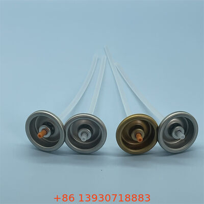 उच्च प्रदर्शन वाले डीओडोरेंट एयरोसोल वाल्व के साथ तेजी से सूखने वाले एटॉमिज़ेशन, लीक-प्रूफ और क्लोज-प्रतिरोधी डिजाइन, और 360° डिस्पेंसिंग तकनीक