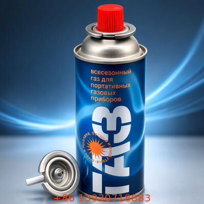 1-इंच टिनप्लेट ब्यूटेन रिफिल वाल्व नियंत्रित ईंधन रिलीज के लिए