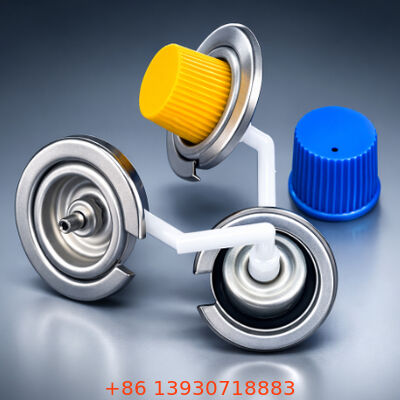 1-इंच टिनप्लेट ब्यूटेन रिफिल वाल्व नियंत्रित ईंधन रिलीज के लिए