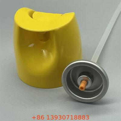 समायोज्य प्रवाह नियंत्रण, लीक-प्रूफ सील और वनस्पति निर्माण के लिए टिकाऊ निर्माण के साथ एरोसोल जल-आधारित कीटनाशक वाल्व