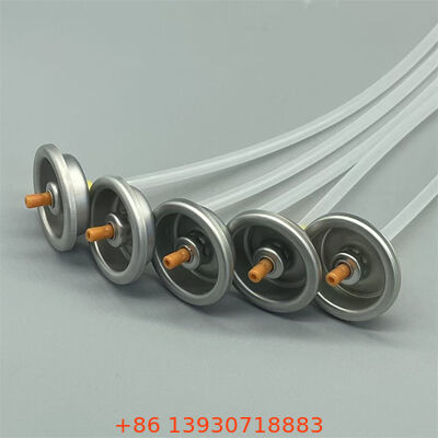 समायोज्य प्रवाह नियंत्रण, लीक-प्रूफ सील और वनस्पति निर्माण के लिए टिकाऊ निर्माण के साथ एरोसोल जल-आधारित कीटनाशक वाल्व