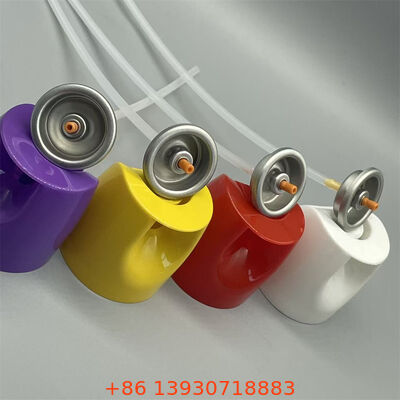 उच्च-मात्रा में छिड़काव, समायोज्य प्रवाह नियंत्रण और लीक-प्रूफ सील के साथ जल-आधारित कीटनाशक एयरोसोल वाल्व