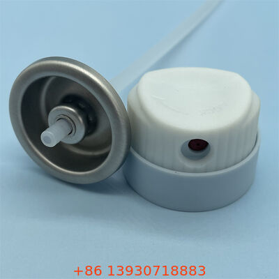 प्रीमियम एयरोसोल सनस्क्रीन स्प्रे वाल्व जिसमें पूर्ण शरीर की सुरक्षा के लिए बारीक मिस्ट लीक-प्रूफ सील और 360 डिग्री ऑपरेशन है