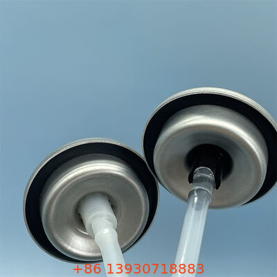 फाइन मिस्ट फुटवियर स्प्रे सॉल्यूशंस के लिए लीक-प्रूफ एरोसोल स्प्रे वाल्व एर्गोनोमिक डिज़ाइन के साथ