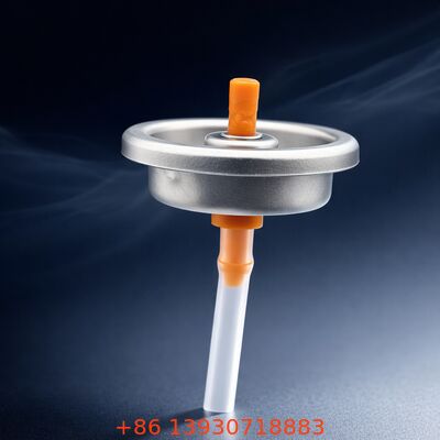 मजबूत सीलिंग और पूर्व रंगीन खत्म के साथ परिष्कृत पुरुष एयरोसोल पेंट वाल्व