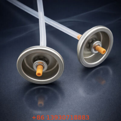 मजबूत सीलिंग और पूर्व रंगीन खत्म के साथ परिष्कृत पुरुष एयरोसोल पेंट वाल्व