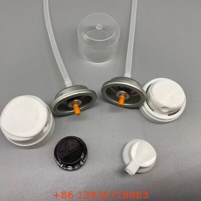 अदृश्य कवरेज और धोने के बीच ताजे बालों के लिए ड्राई शैम्पू एरोसोल वाल्व