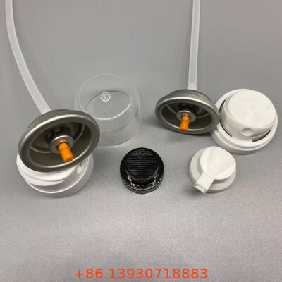 अदृश्य कवरेज और धोने के बीच ताजे बालों के लिए ड्राई शैम्पू एरोसोल वाल्व