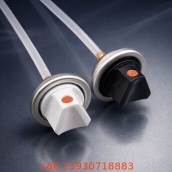 उन्नत सीलिंग के साथ प्री-कलर्ड मेल एयरोसोल पेंट वाल्व सेट