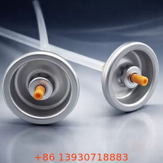 दृश्य रूप से एकीकृत पैकेजिंग के लिए उन्नत पूर्व-रंगीन पुरुष एयरोसोल पेंट वाल्व