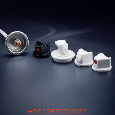 दृश्य रूप से एकीकृत पैकेजिंग के लिए उन्नत पूर्व-रंगीन पुरुष एयरोसोल पेंट वाल्व