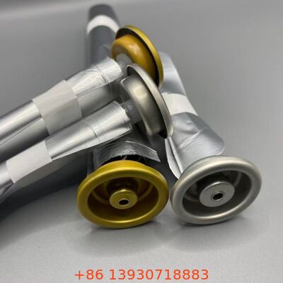 लोशन और सेनेटरी स्प्रे और व्यक्तिगत देखभाल के लिए वाल्व पर महिला एरोसोल बैग