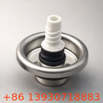 नियंत्रित वितरण के लिए विस्तारित डिप ट्यूब के साथ एक इंच पीयू फोम एयरोसोल वाल्व