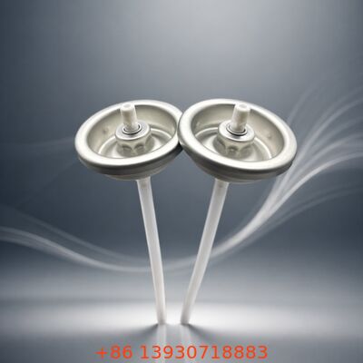 खड़ी या उल्टे उपयोग के साथ सूखे शैम्पू और शराब आधारित फॉर्मूलेशन के लिए टिनप्लेट पाउडर मिस्ट एयरोसोल वाल्व