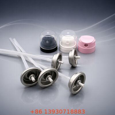 खड़ी या उल्टे उपयोग के साथ सूखे शैम्पू और शराब आधारित फॉर्मूलेशन के लिए टिनप्लेट पाउडर मिस्ट एयरोसोल वाल्व