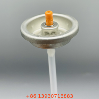 Controlled-Flow Leak-Resistant Shaving Foam Valve with Smooth Actuation for Aerosol Dispensing