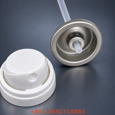 1-Inch Tinplate Dry Shampoo Valve for Powder Formulation Aerosol Spray Valve