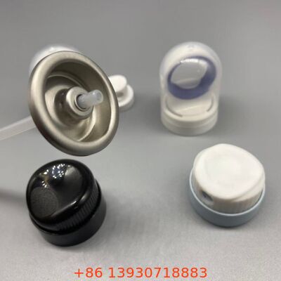 एयरोसोल सनस्क्रीन वाल्व के लिए क्लोज-प्रतिरोधी नोजल, लीक-प्रूफ सील और 360 डिग्री ऑपरेशन के साथ सनकेयर स्प्रे उत्पाद