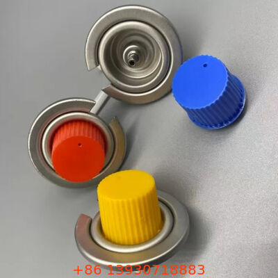 पोर्टेबल स्टोव और टॉर्च के लिए सटीक 1-इंच लीक प्रतिरोधी टिनप्लेट ब्यूटेन गैस वाल्व