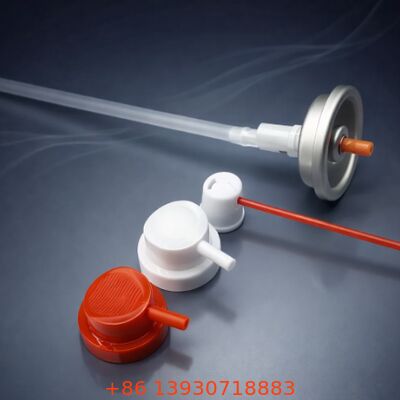 360° उल्टे स्प्रे अनुप्रयोगों के लिए एक इंच धातु टिनप्लेट एयरोसोल वाल्व